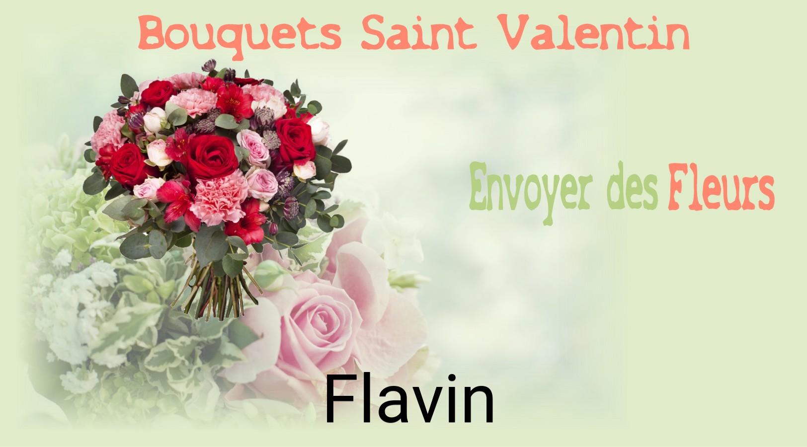 Roses de Saint-Valentin livrées à Flavin